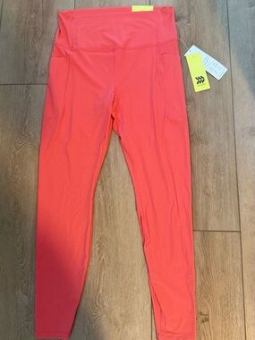 Target women’s Large Athletic Leggings in Coral